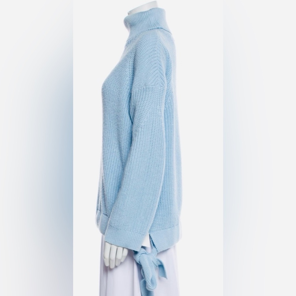 Jason Wu Collective Baby Blue Oversized Turtleneck Sweater - Picture 5 of 10